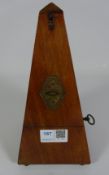 Early 20th Century Maelzel walnut cased metronome Condition Report <a