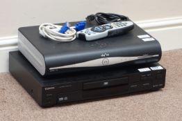 Sky+ HD box and a Toshiba DVD player (This item is PAT tested - 5 day warranty from date of sale)