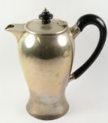 Silver coffee pot by Joseph Rodgers Sheffield 1913 approx 14.