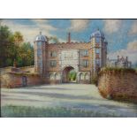 Burton Agnes Hall Gateway East Yorkshire,