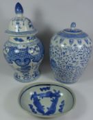Two large Chinese vases and an oriental bowl (3) Condition Report <a