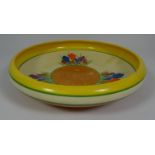 Clarice Cliff Crocus pattern Hiawatha bowl D25cms Condition Report <a