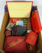 Vintage games, Besique in original box, Autobridge, Khanhoo, Lexicon,