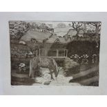 'By the Beck', limited edition etching no.