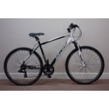 Carrera Crossfire1 mountain bike, SR SUNTOUR M3000 front suspension forks,