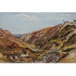 'Darnholme Goathland', watercolour attributed to Charles Parsons Knight (Exh.
