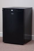 LOGIK fridge in black finish,