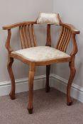 Edwardian inlaid mahogany corner chair Condition Report <a href='//www.