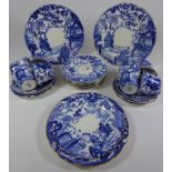 Royal Crown Derby matched set of 'Mikado' pattern teaware Condition Report <a