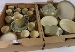 Denby stoneware dinner and teaware in two boxes Condition Report <a