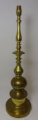 Large brass table lamp, H71cm Condition Report <a href='//www.davidduggleby.