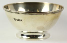 Silver bowl by Hawksworth Eyre & Co Sheffield 1930 approx 5.
