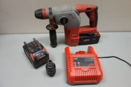 Milwaukee HD 28 HX cordless hammer drill with spare battery and charger (This item is PAT tested -