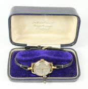 Ladies gold-plated Tudor wristwatch 1953 no 917403 Condition Report <a