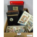 Large quantity of early 20th Century and later Mint and used world stamps in one box