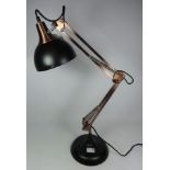 Black and copper finish desk Lamp,