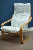 Ikea Poang chair with striped loose cushion Condition Report <a href='//www.