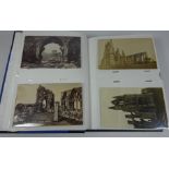 Album of 150 19th Century and later postcards of the North Riding including originals by J. T.