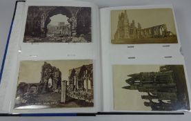 Album of 150 19th Century and later postcards of the North Riding including originals by J. T.