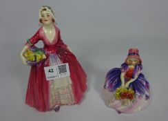 Two Royal Doulton figures 'Monica' no.762875 and 'Janet' no.