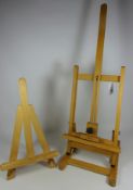 Winsor & Newton table easel and one other table easel (2) Condition Report <a