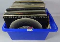 70's and later vinyl LP's and singles including Queen,