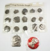 Collection of Chinese Cultural Revolution Badges Condition Report <a