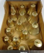 16 matching, graduating brass bells in one box Condition Report <a href='//www.