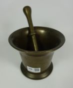 18th/ 19th Century bronze pestle and mortar Condition Report <a href='//www.