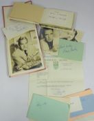 Two good Mid 20th Century autograph albums, containing signatures from musicians,