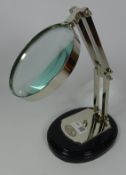 Magnifying glass on stand Condition Report <a href='//www.davidduggleby.