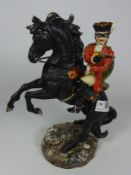 Royal Doulton 'Dick Turpin' limited edition figure on horseback Condition Report
