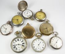 Early 20th century pocket watches (9) Condition Report <a href='//www.