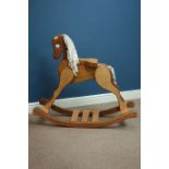 Plywood rocking horse, L108cm Condition Report <a href='//www.davidduggleby.