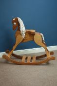 Plywood rocking horse, L108cm Condition Report <a href='//www.davidduggleby.