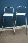 Pair folding bars stools Condition Report <a href='//www.davidduggleby.