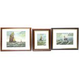 Sailing Vessels at Sea,