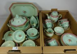 Adams Calyx Ware part dinner and tea service in two boxes Condition Report <a