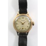 Ladies Rodania Swiss made 9ct gold wristwatch hallmarked WATCHES - as we are not a retailer,