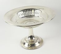 Hallmarked silver bon bon dish by Asprey diameter 15cm Condition Report <a