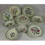 Portmeirion 'The Botanical Garden' dinnerware in one box Condition Report <a