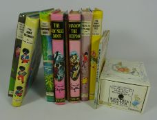 Books - Collection of seven Enid Blyton books including 1st editions, Rupert and the Lonely Bird,