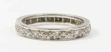 Diamond eternity ring Condition Report <a href='//www.davidduggleby.