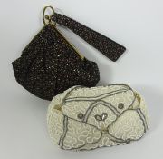 Clothing & Accessories - Early 20th Century hand beaded evening purse and an Art Deco style clutch
