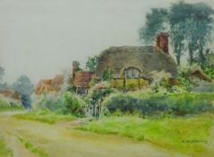 Rural Cottage Scene,