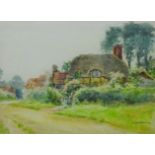 Rural Cottage Scene,