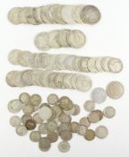 Victorian and pre-1947 silver coinage approx 12oz Condition Report <a