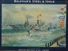 'Balfour's Steel and Tools' - 'Coronation Navel Review Spithead,1953',