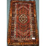 Old Persian Shiraz rug, tree of life motif,