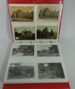 Postcards - Album of 19th Century and later Guisborough postcards,